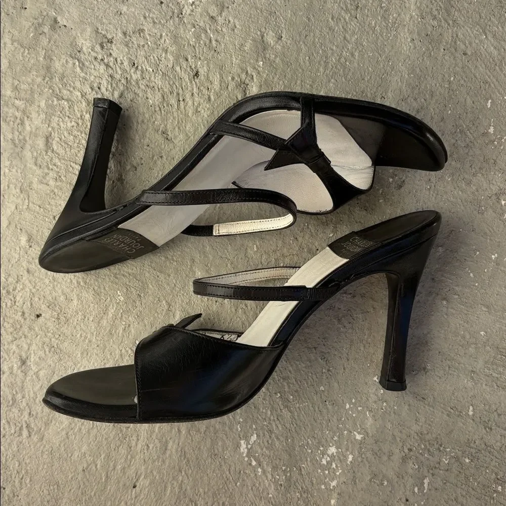 Charles Jourdan Strappy mules